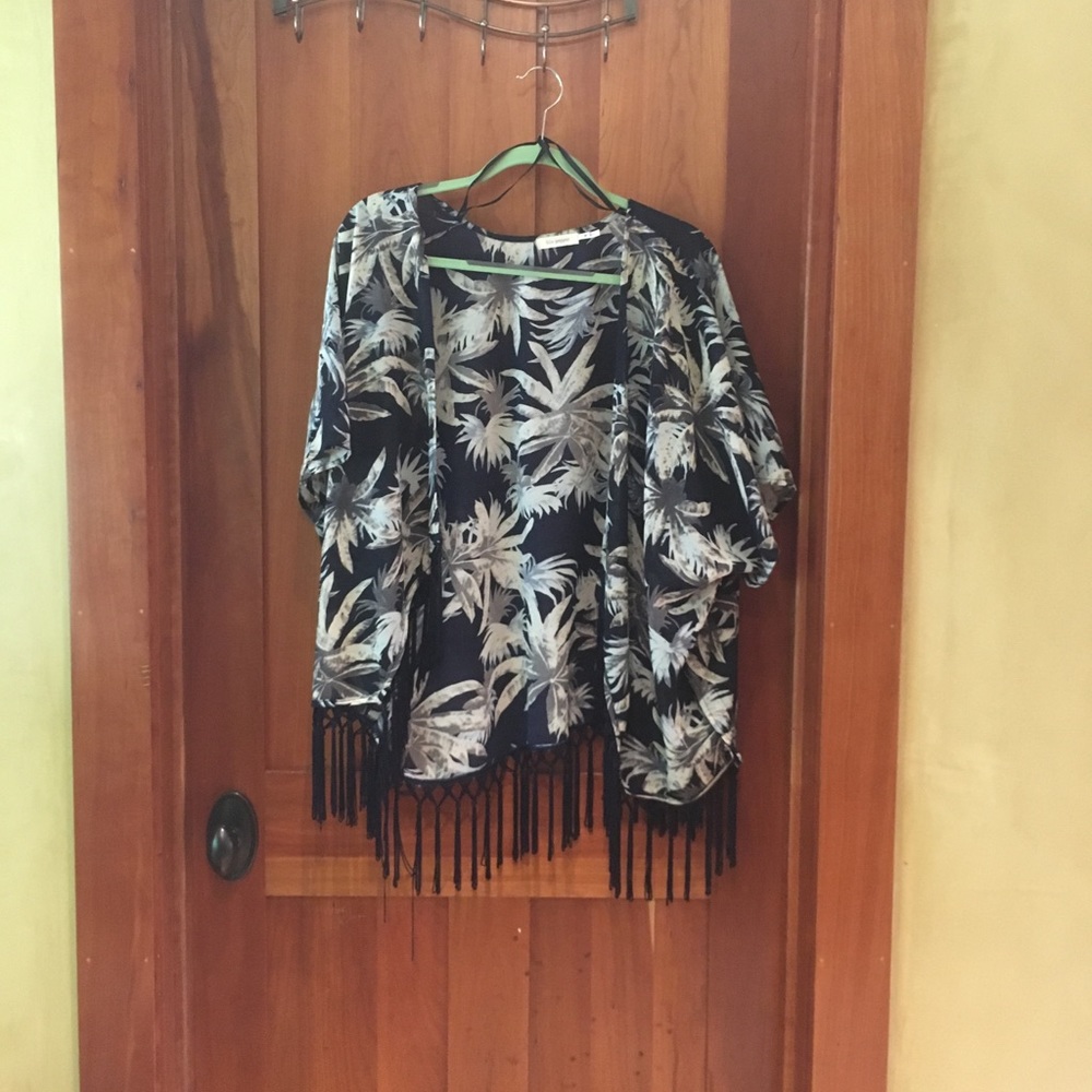 Blu Pepper Kimono/Cover-Up